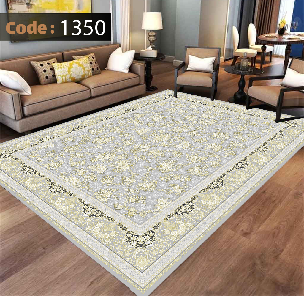 روفرشی کشدار کرم مخمل شانل 12متری 1350