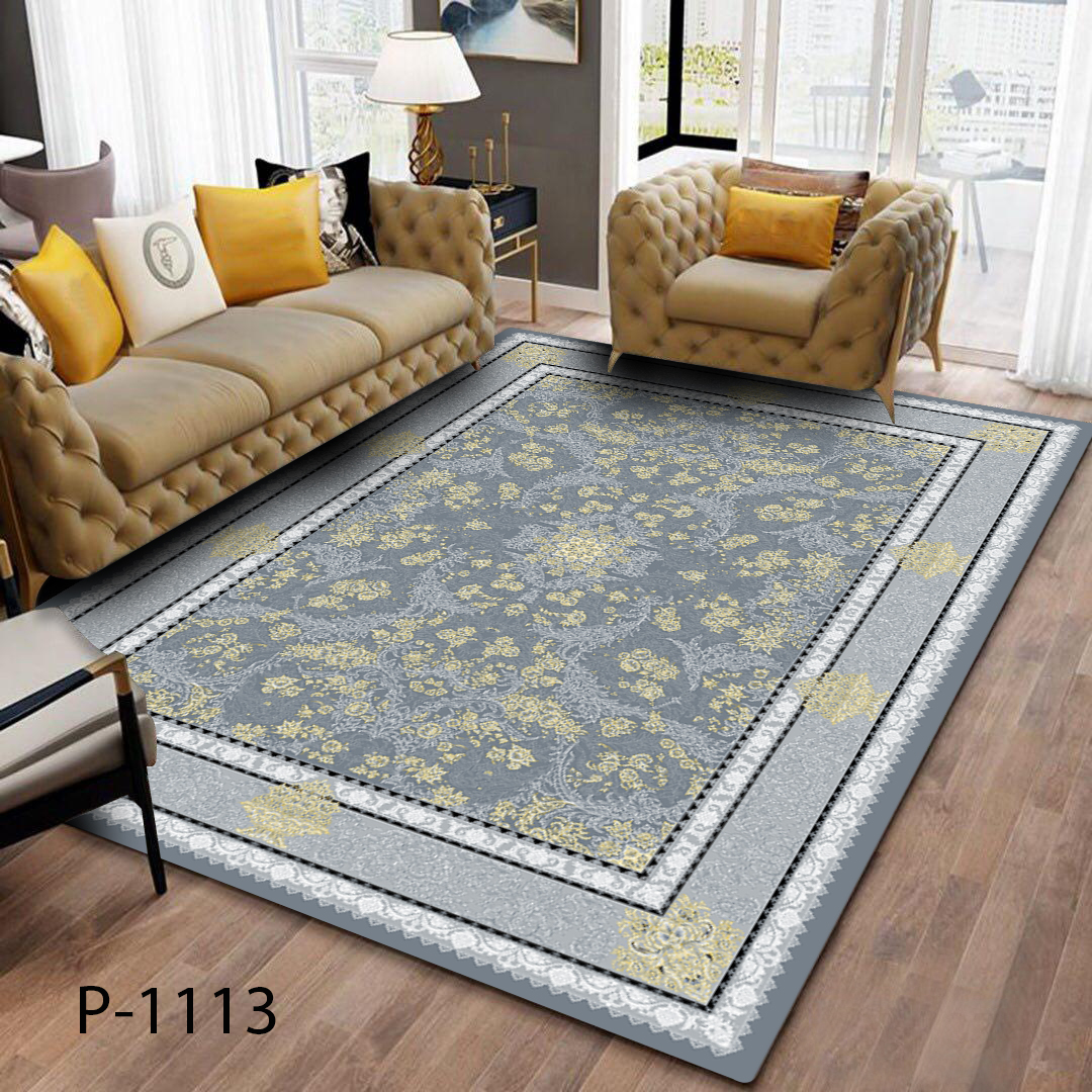 روفرشی کشدار مخمل شانل 4متری p-1113