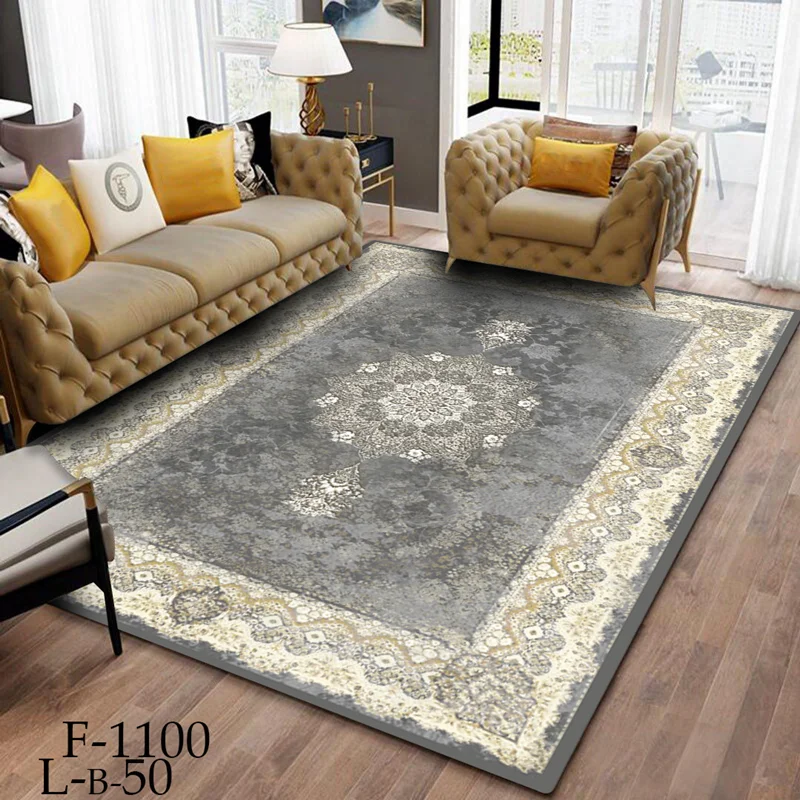 روفرشی کشدار مخمل شانل درجه یک طوسی طلایی f-1100