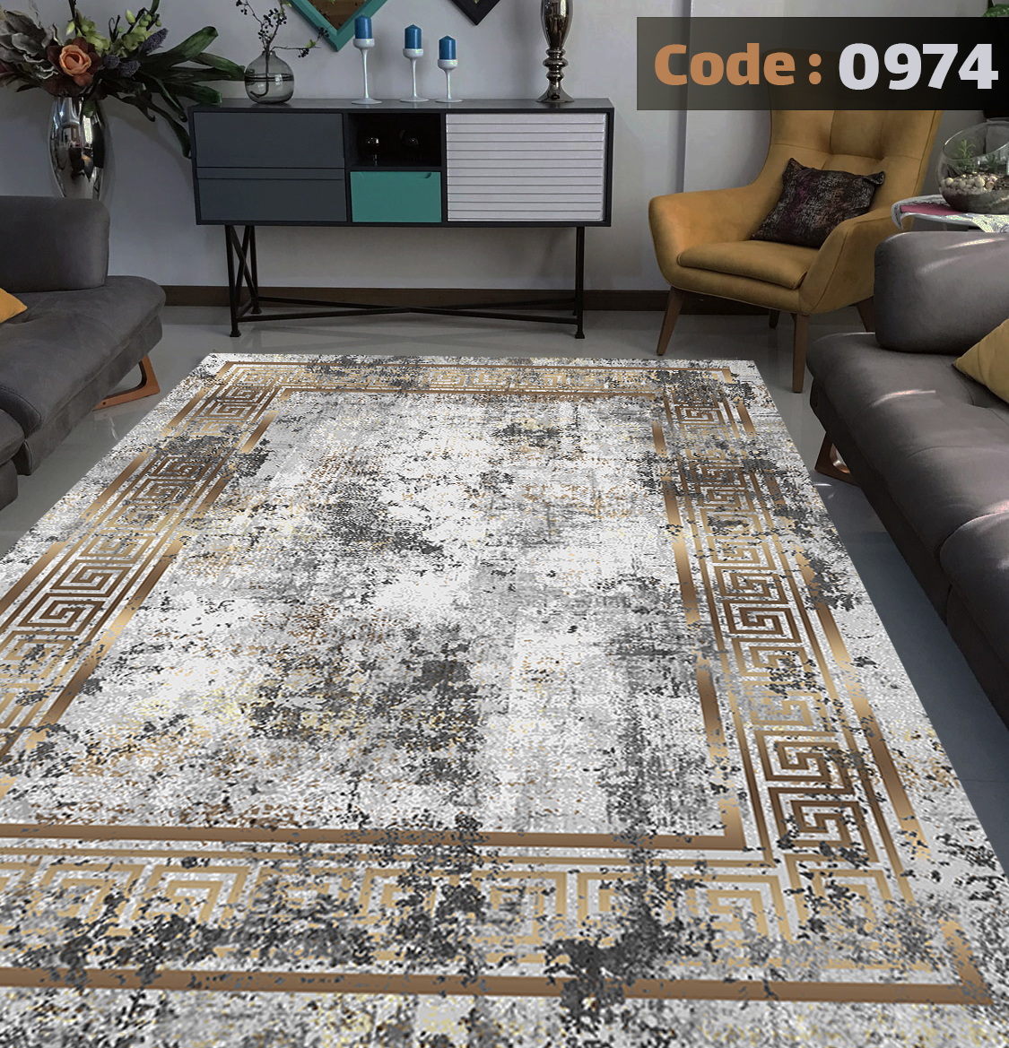 روفرشی کشدار مخمل شانل 12متری وینتیج 0974