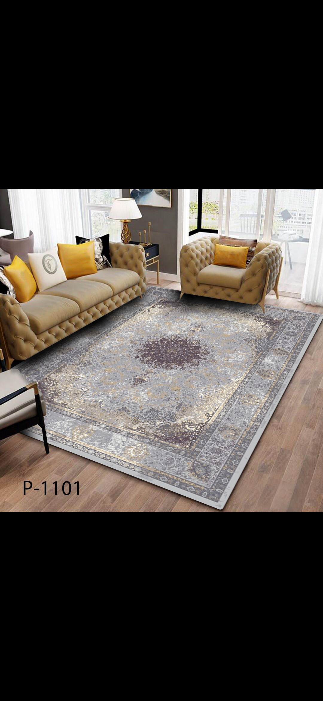 روفرشی کشدار مخمل شانل 4متری p1101