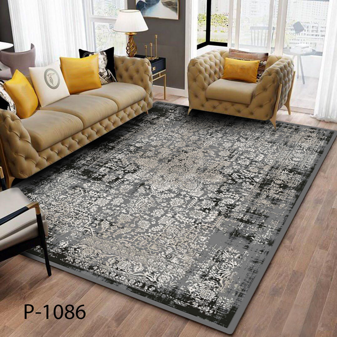 روفرشی کشدار مخمل شانل 9متری p-1086 (آماده‌ارسال)