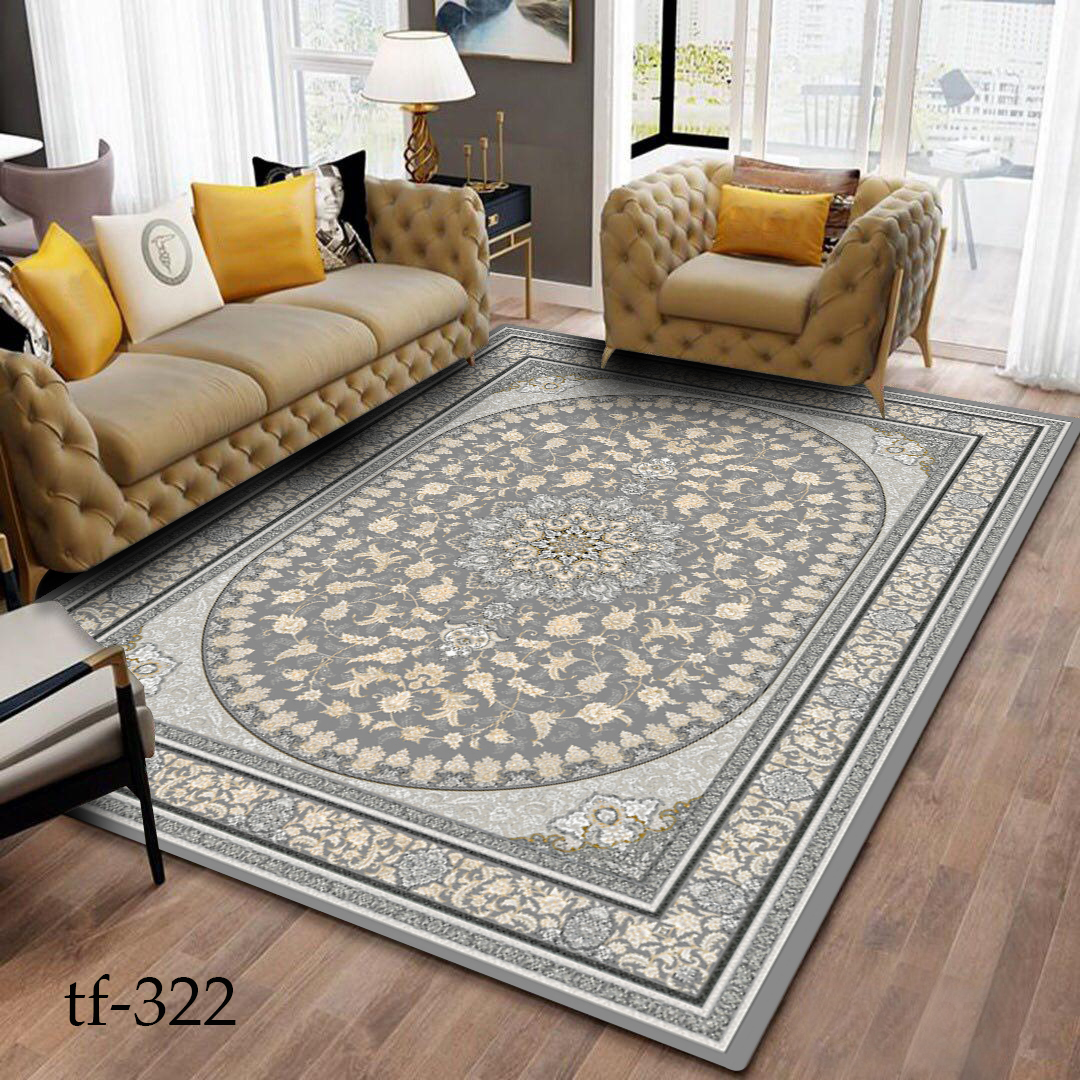 روفرشی کشدار مخمل شانل افشان 4متری tf-322