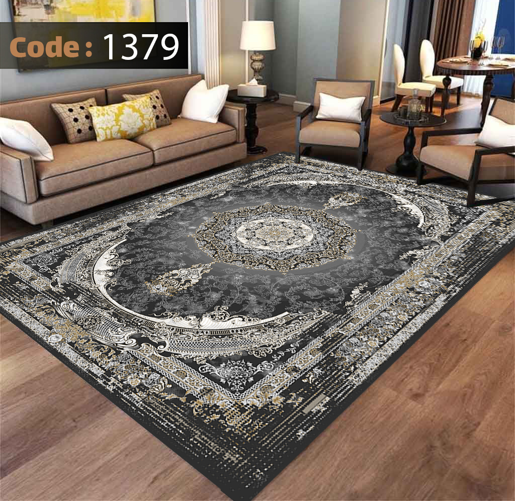 روفرشی کشدار مخمل شانل 6متری وینتیج 1379