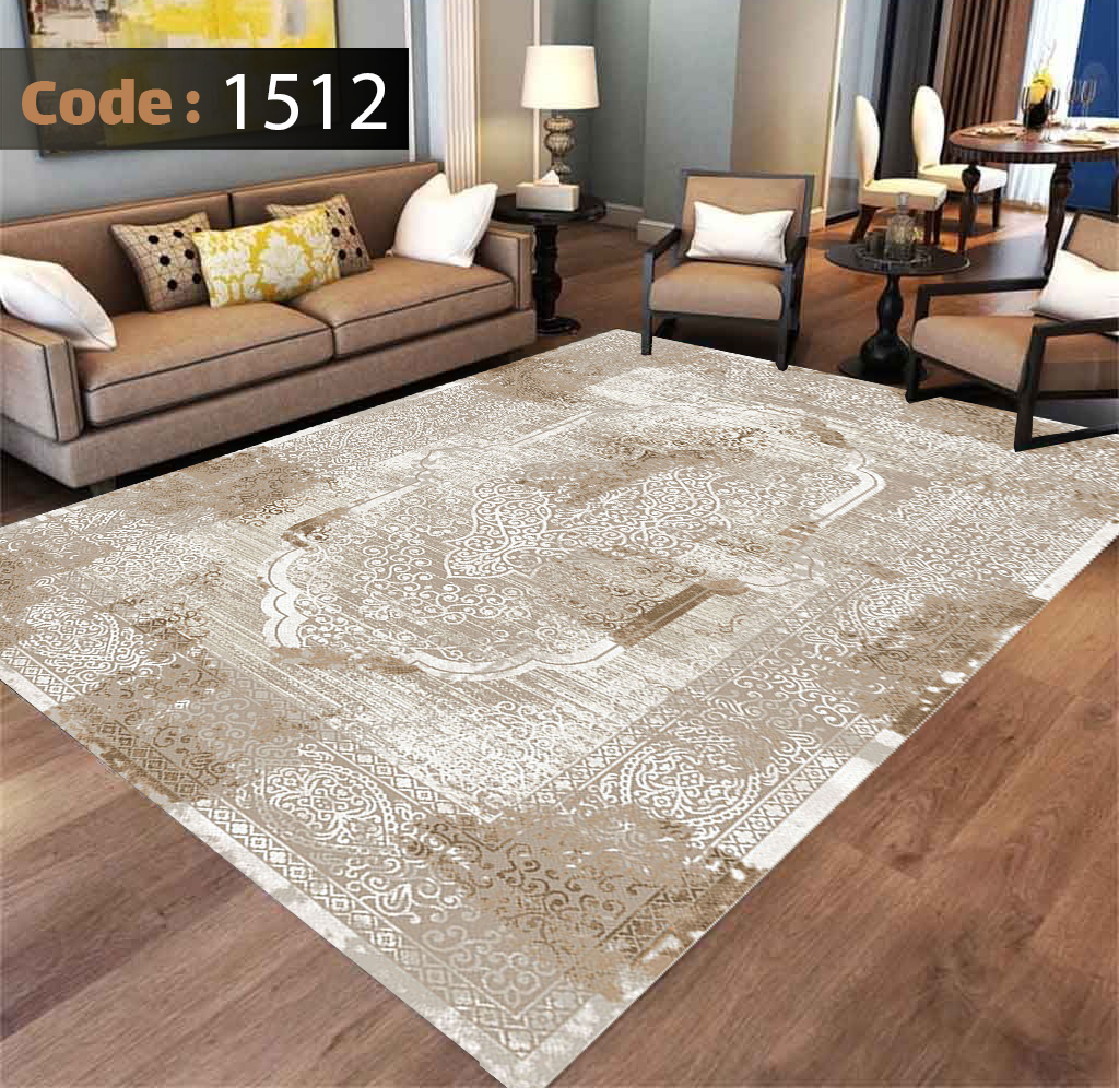 روفرشی کشدار نسکافه ای مخمل شانل 6متری ۱۵۱۲